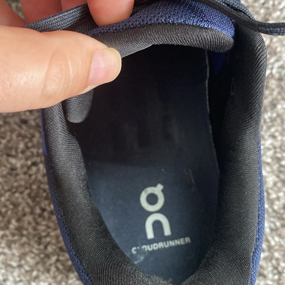 On Running Cloudrunner Speedboard Blue Running Shoes, Women’s 10 - Picture 13 of 15